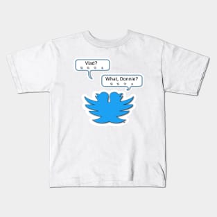 Double-Headed Twitter Kids T-Shirt